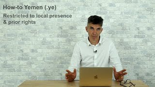 How to register a domain name in Yemen (.ye) - Domgate YouTube Tutorial
