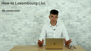 How to register a domain name in Luxembourg (.lu) - Domgate YouTube Tutorial