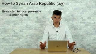 How to register a domain name in Syria (.xn--mgbtf8fl) - Domgate YouTube Tutorial
